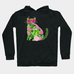 Flower cat Hoodie